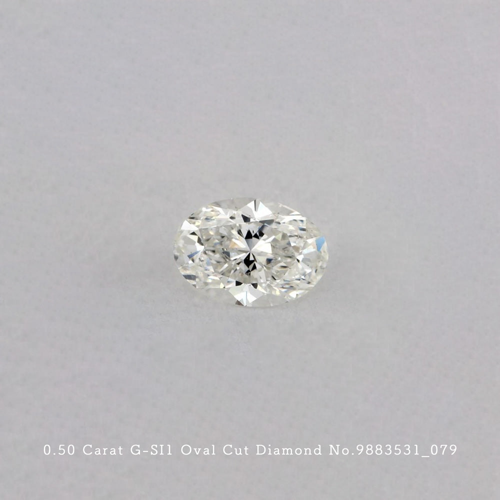 0.50 Carat G-SI1 Oval Cut Diamond [9883531_079]