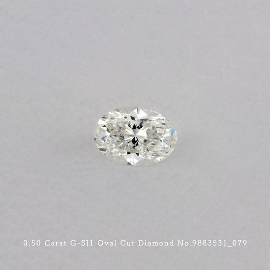 0.50 Carat G-SI1 Oval Cut Diamond [9883531_079]
